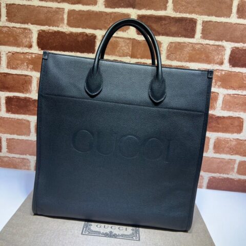 GUCCI古驰饰GUCCI标识大号托特包674850