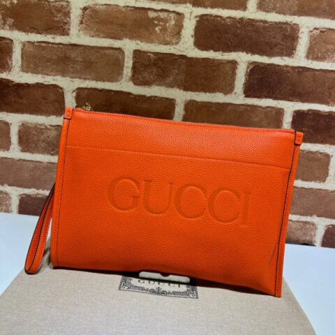 GUCCI古驰饰GUCCI标识手拿包681200