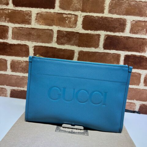 GUCCI古驰饰GUCCI标识手拿包681200