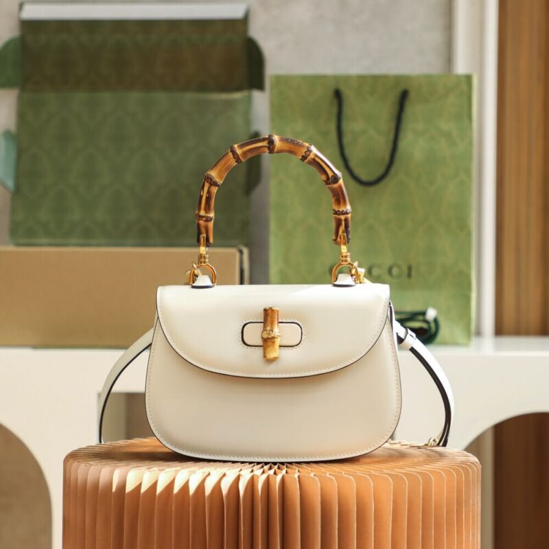 Gucci Bamboo 1947 small top handle bag 675797 10ODT 8454