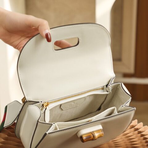 Gucci Bamboo 1947 small top handle bag 675797 10ODT 8454