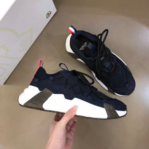 Moncler蒙口   蜂窝网布氯丁橡胶男鞋运动鞋