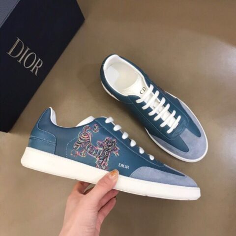 DIOR迪奥   进口头层牛皮低帮休闲运动鞋