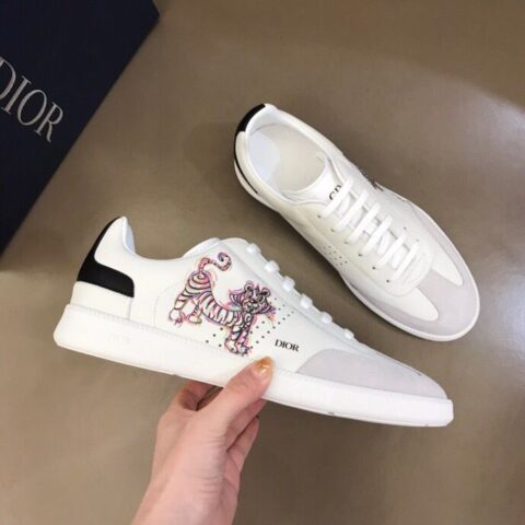 DIOR迪奥   进口头层牛皮低帮休闲运动鞋
