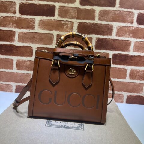 GUCCI古驰Diana竹节小号托特包660195