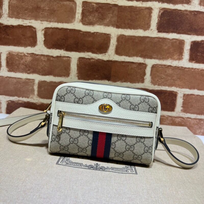 GUCCI古驰Ophidia系列织带迷你手袋517350