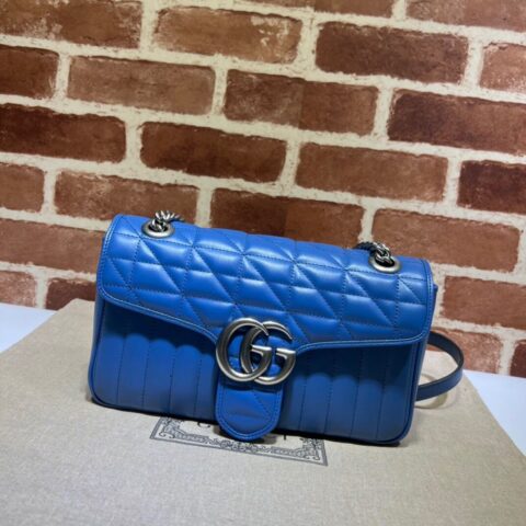 GUCCI古驰GG Marmont系列小号肩背包443497