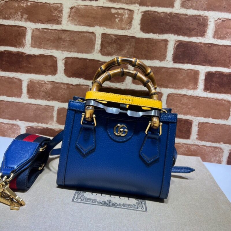 GUCCI古驰Diana竹节迷你托特包702732