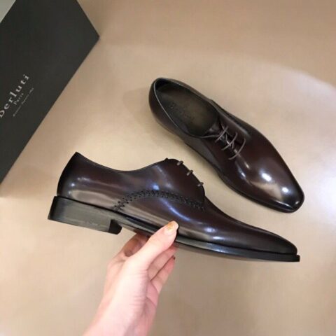 Berlui/布鲁缇 固特异手工款精品男士皮鞋