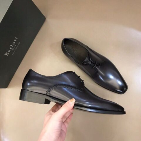 Berlui/布鲁缇 固特异手工款精品男士皮鞋