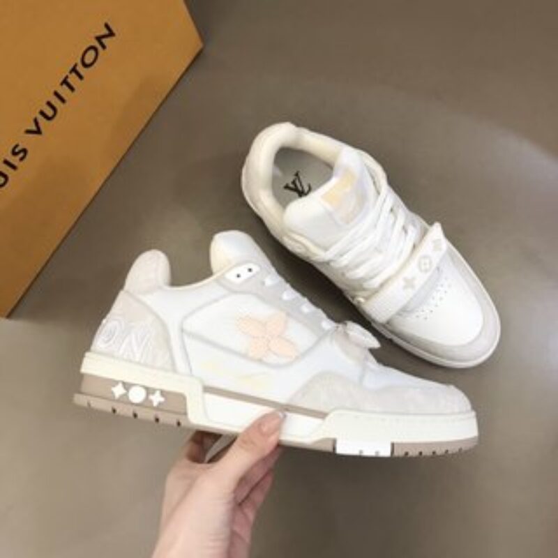 LV/路易威登   2022春夏新配色男士魔术贴Trainer运动鞋