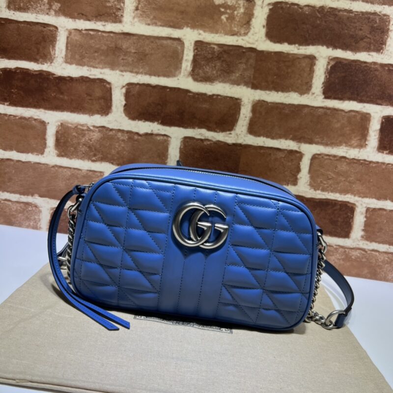GUCCI古驰GG Marmont系列绗缝肩背包447632