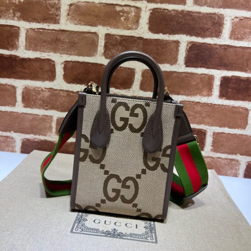 GUCCI古驰饰超级双G图案迷你托特包699406