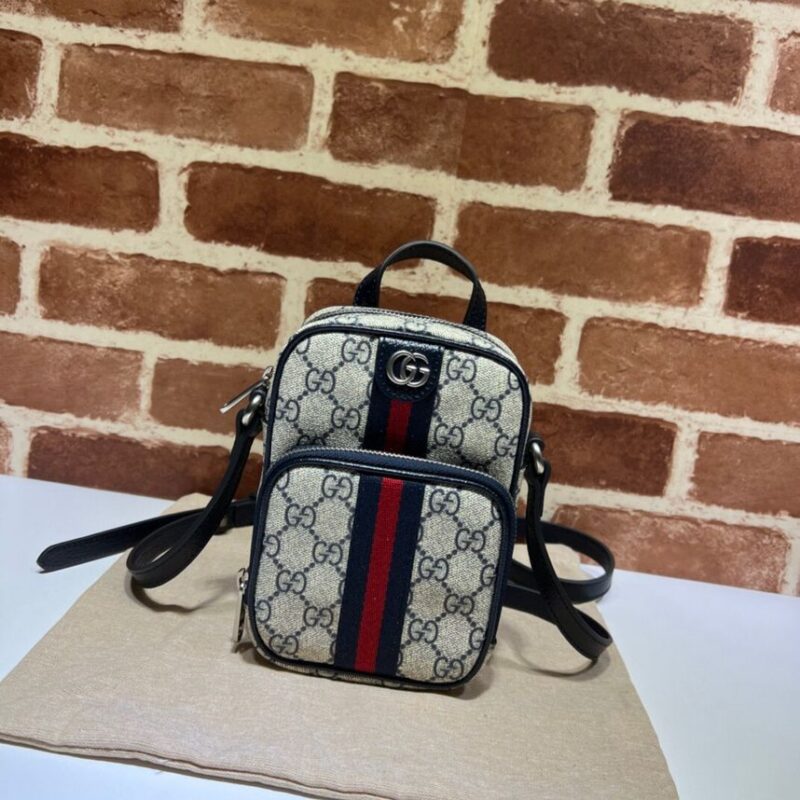 GUCCI古驰Ophidia系列迷你手袋671682