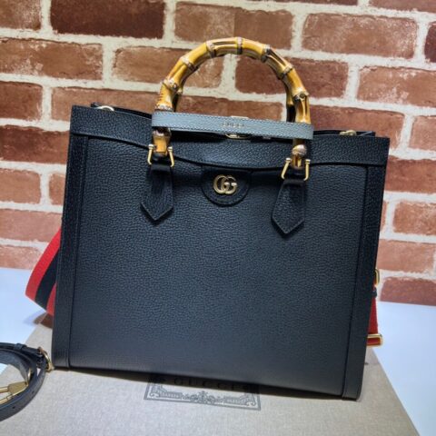 GUCCI古驰Diana竹节中号托特包678842