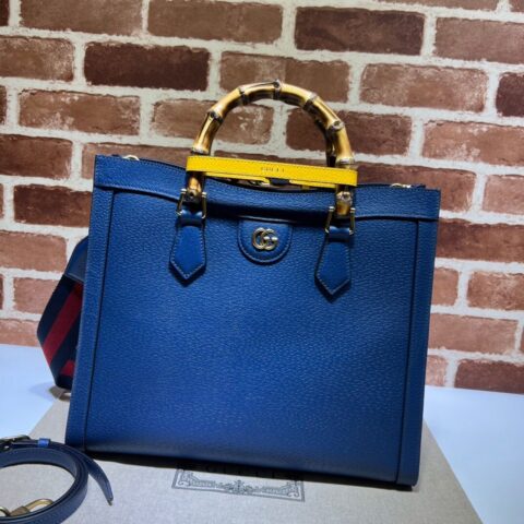GUCCI古驰Diana竹节中号托特包678842