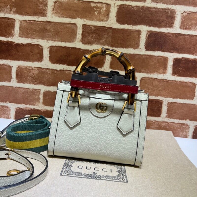 GUCCI古驰Diana竹节迷你托特包702732