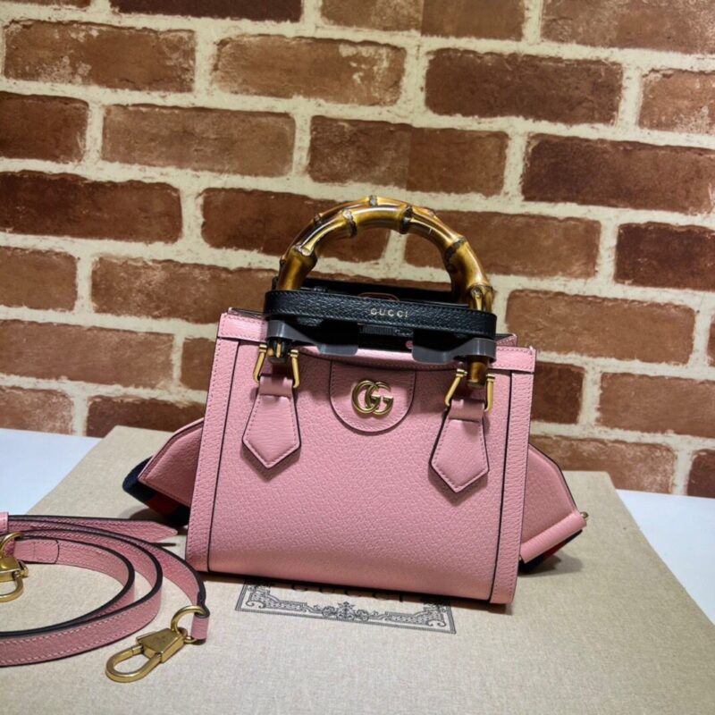GUCCI古驰Diana竹节迷你托特包702732