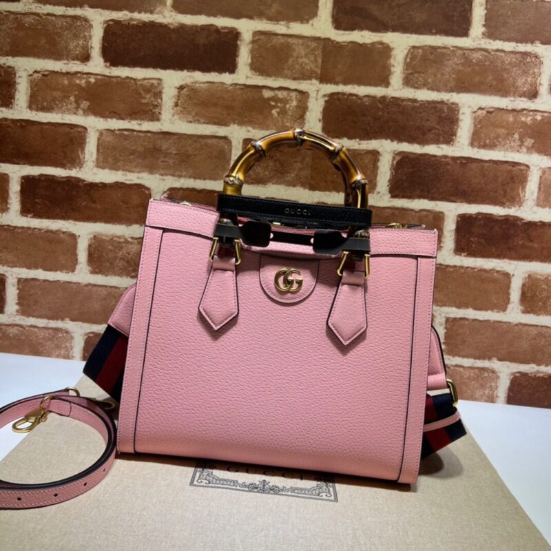 GUCCI古驰Diana竹节小号托特包702721
