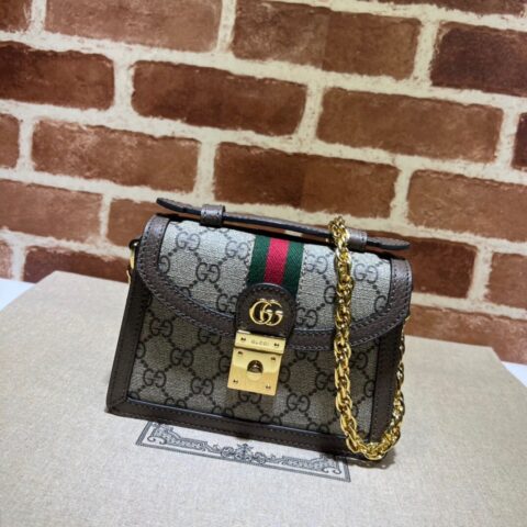 GUCCI古驰Ophidia系列GG迷你肩背包696180