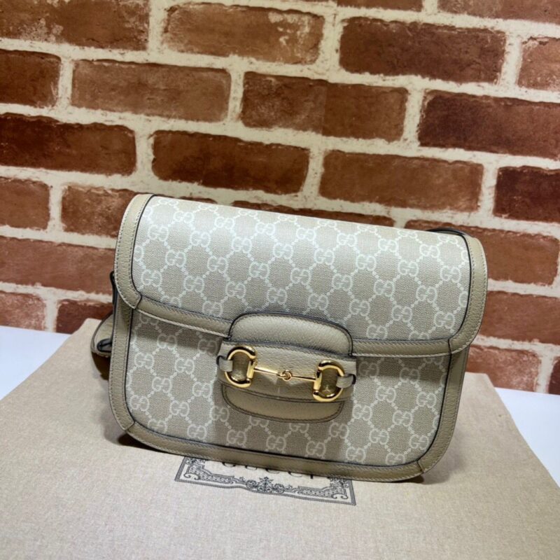 GUCCI古驰马衔扣1955系列小号手袋602204