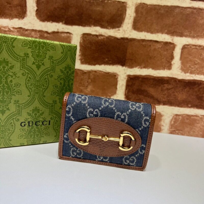GUCCI古驰马衔扣1955系列卡包621887