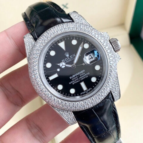 【新品推荐】劳.力士Rolex，潜航者型后镶钻腕表