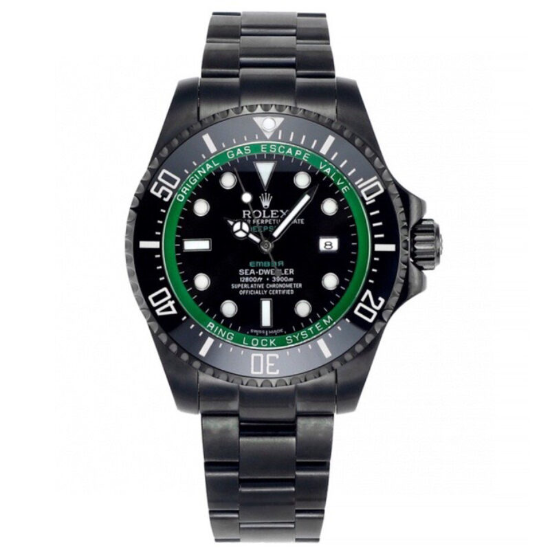 劳力士ROLEX SEA深潜系列海外定制版“红魔/蓝/黑”惊艳降临。搭载海鸥2836机芯