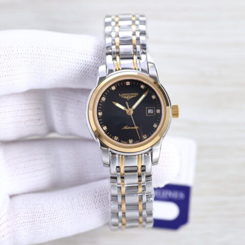 新版：LONGINES／浪琴-索伊米亚系列 L4、263．3一7、机械女表。