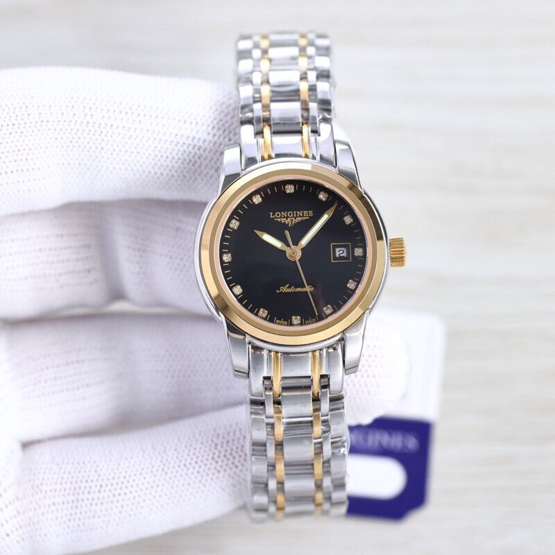 新版：LONGINES／浪琴-索伊米亚系列 L4、263．3一7、机械女表。