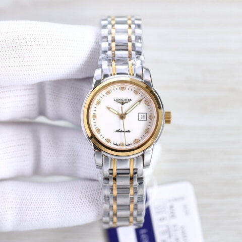 新版：LONGINES／浪琴-索伊米亚系列 L4、263．3一7、机械女表。