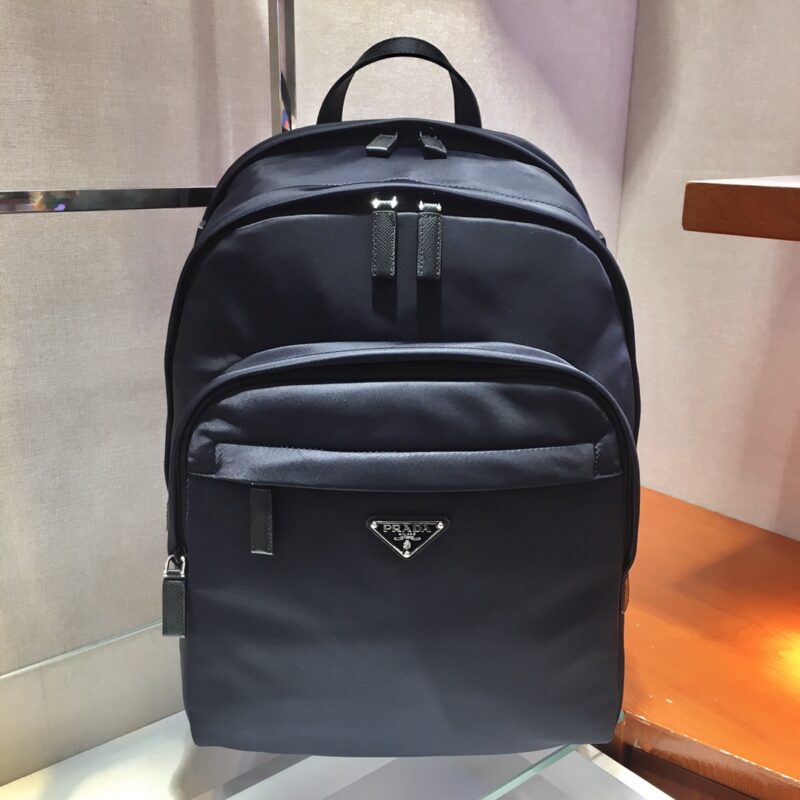 PRADA普拉达进口尼龙布料双肩背包2VZ048