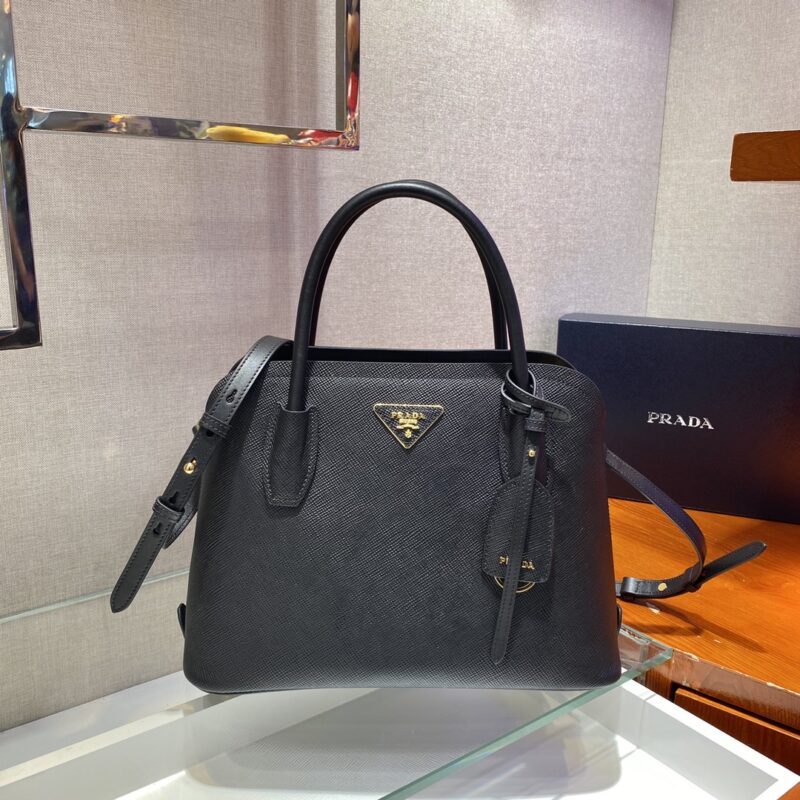 PRADA普拉达Saffiano皮革Matinée手袋1BA295