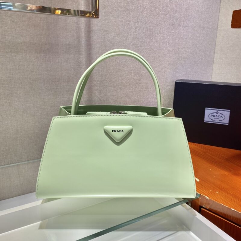 PRADA普拉达2021春夏系列皮革手提包1BA327