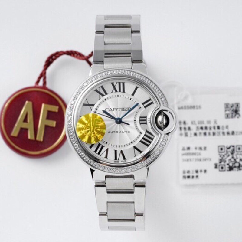 AF最美复刻 卡地亚33mm蓝气球W6920084石英女表