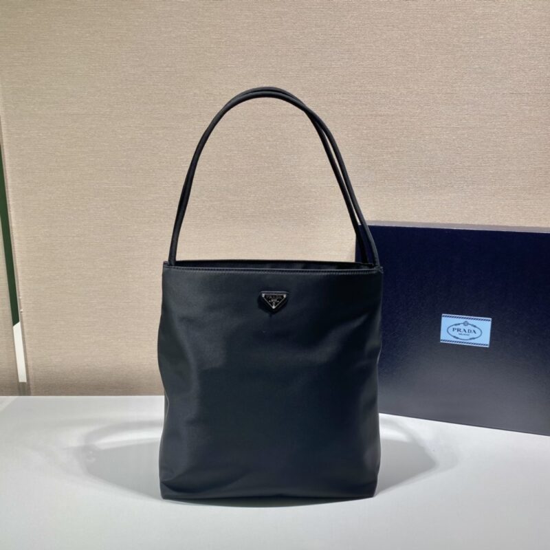 PRADA普拉达进口尼龙面料中古托特包B6242