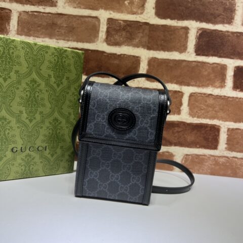 GUCCI古驰互扣式双G手机包699402
