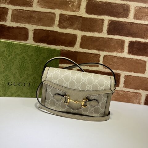 GUCCI古驰马衔扣1955系列迷你手袋699296