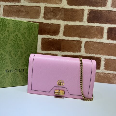GUCCI古驰Diana竹节迷你手袋696817