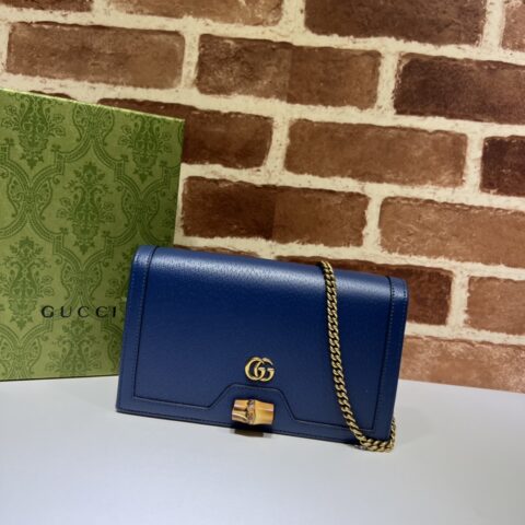 GUCCI古驰Diana竹节迷你手袋696817