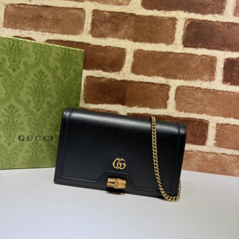 GUCCI古驰Diana竹节迷你手袋696817