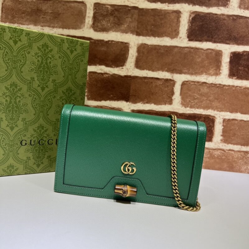 GUCCI古驰Diana竹节迷你手袋696817