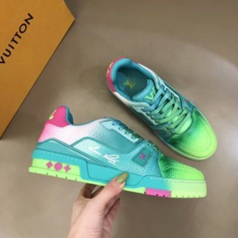LV/路易威登 L 2022男士Trainer运动鞋