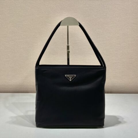 PRADA普拉达进口尼龙面料中古托特包B6246