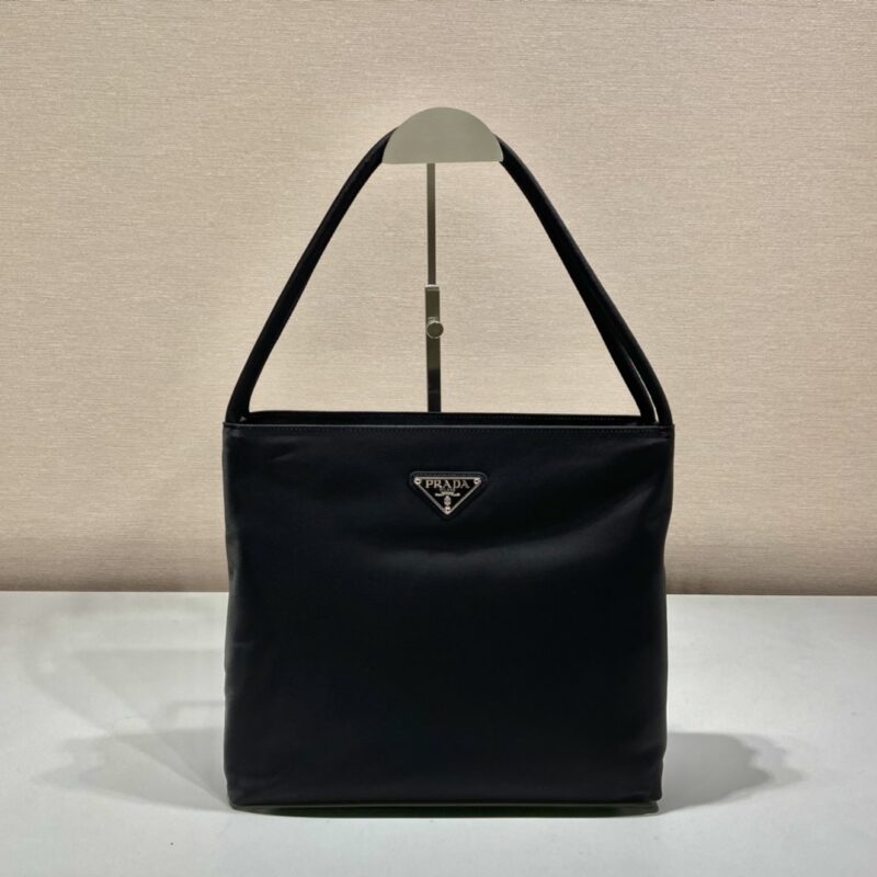 PRADA普拉达进口尼龙面料中古托特包B6246