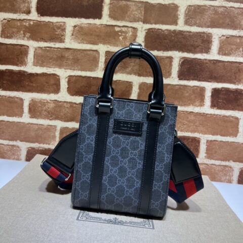 GUCCI古驰GG Supreme迷你托特包696010