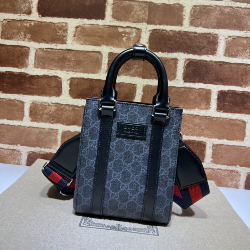 GUCCI古驰GG Supreme迷你托特包696010