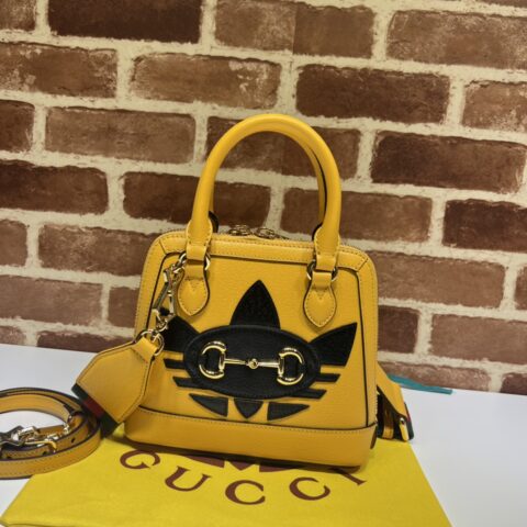 adidas x Gucci Horsebit 1955系列迷你手袋677212