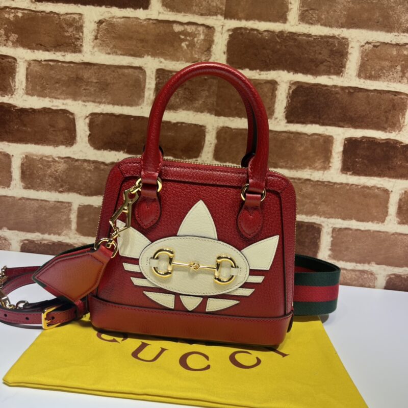 adidas x Gucci Horsebit 1955系列迷你手袋677212