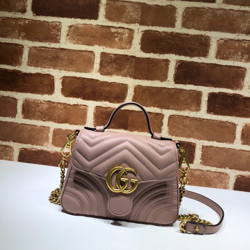 GUCCI古驰GG Marmont系列迷你手提包547260